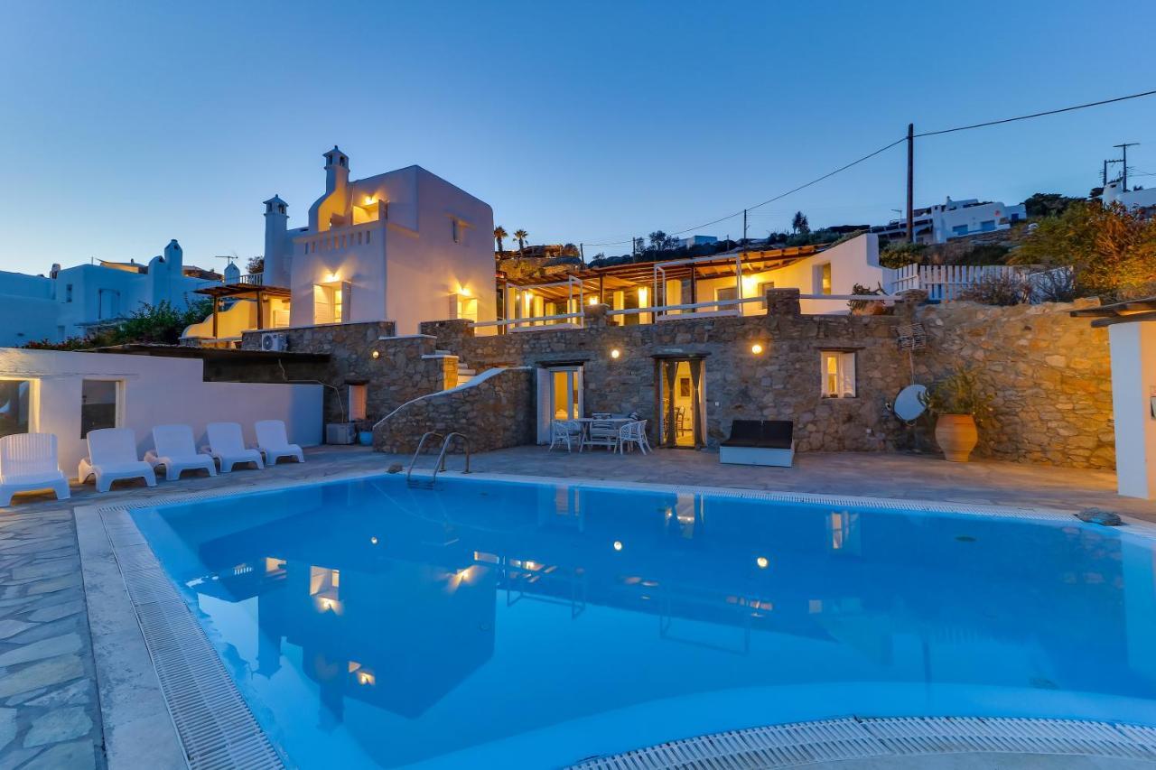 Seablue Villas Houlakia  Exteriör bild