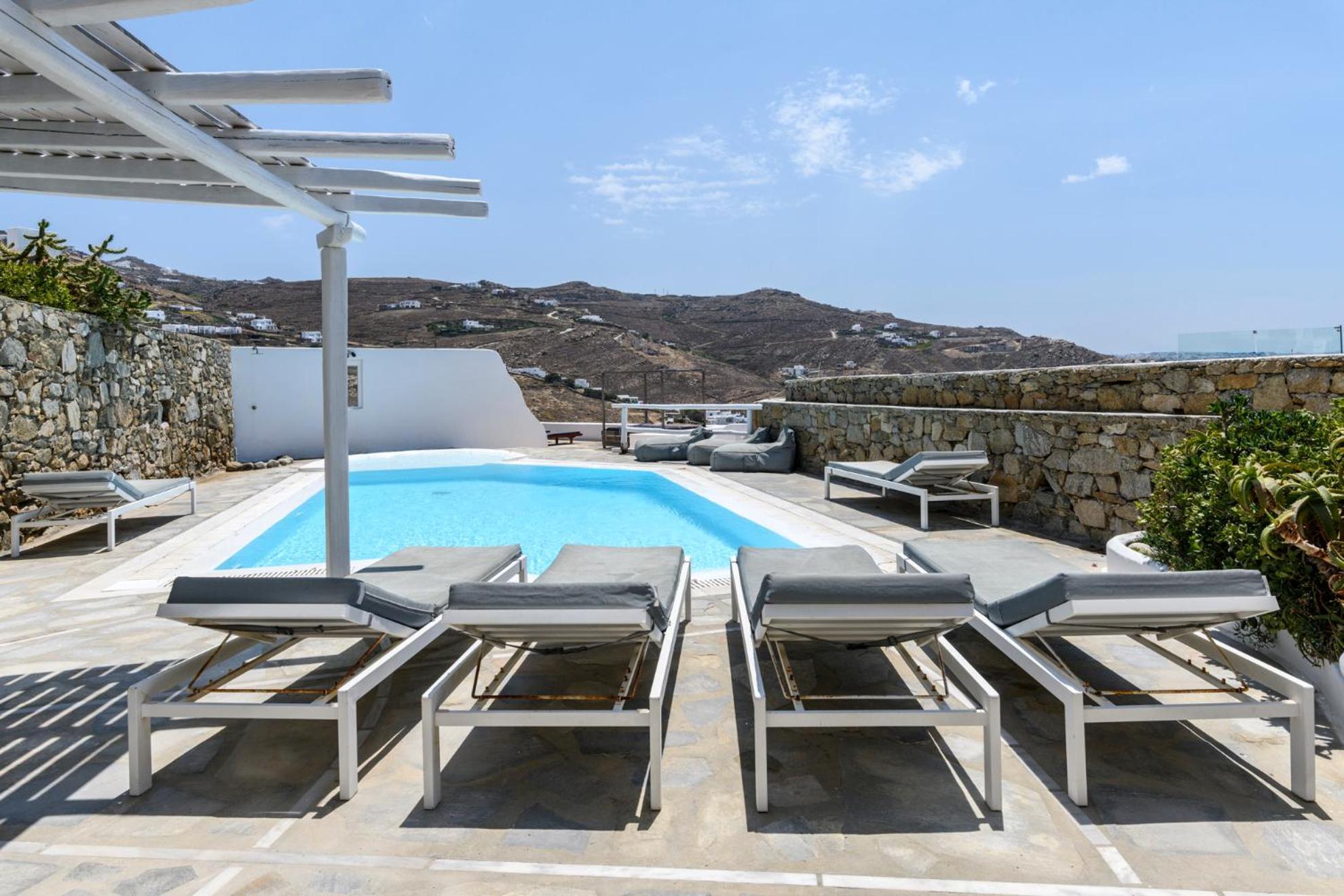 Seablue Villas Houlakia  Exteriör bild